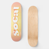 Sunny SoCal Persoonlijk Skateboard (Voorkant)