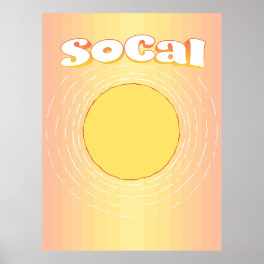 Sunny SoCal Poster (Voorkant)