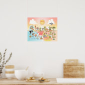 Sunny SoCal Poster (Keuken)