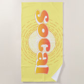 Sunny SoCal Strandlaken (Voorkant)