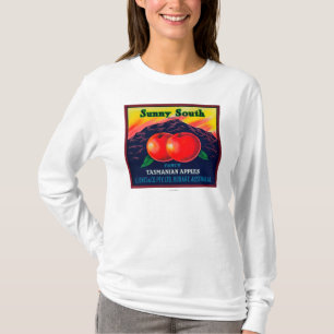 Sunny South Apple LabelHobart, Australië T-shirt
