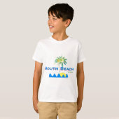 Sunny South Beach, Florida T-shirt (Voorkant volledig)