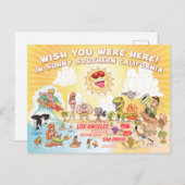 Sunny Southern California Briefkaart (Voorkant / Achterkant)