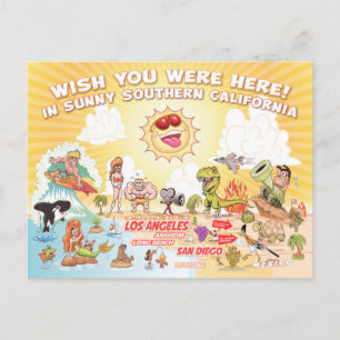 Sunny Southern California Briefkaart