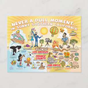 Sunny Southern California Briefkaart