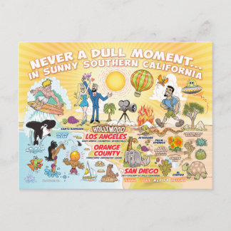 Sunny Southern California Briefkaart