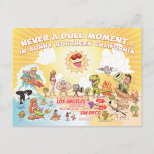 Sunny Southern California Briefkaart