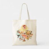 Sunny Southern California Cartoon Tas (Achterkant)