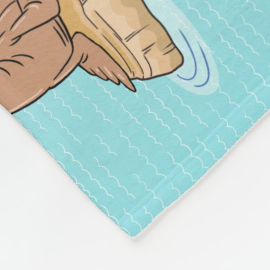 Sunny Southern California Sherpa Blanket Fleece Deken (Hoek)