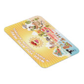 Sunny Southern California Souvenir Magnet Magneet (Rechterzijde)