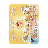 Sunny Southern California Souvenir Magnet Magneet (Verticaal)