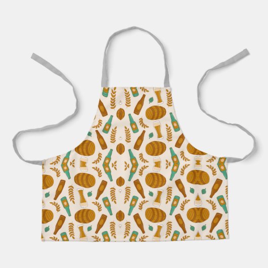 Sunny Spectrum Chef Apron Design  Schort (Voorkant)