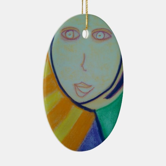 Sunny Spirit Keramisch Ornament (Rechts)