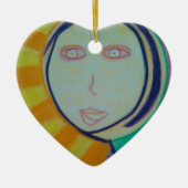 Sunny Spirit Keramisch Ornament (Voorkant)