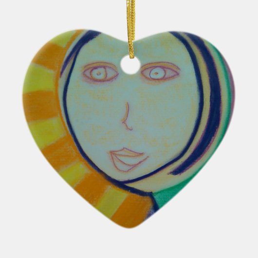 Sunny Spirit Keramisch Ornament (Voorkant)