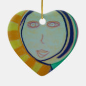 Sunny Spirit Keramisch Ornament (Achterkant)