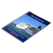 Sunny Spirit Stern Custom Cruise Journal Notitieboek (Linkerzijde)