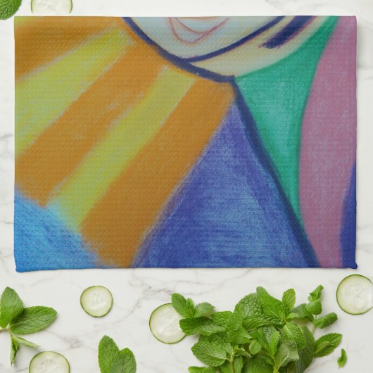 Sunny Spirit Theedoek (Gevouwen)