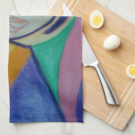 Sunny Spirit Theedoek (Quarter Fold)