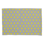 Sunny Splatter Polka Dot Pattern Kussensloop (Voorkant)