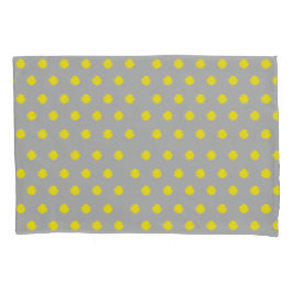 Sunny Splatter Polka Dot Pattern Kussensloop