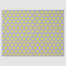 Sunny Splatter Polka Dot Pattern Tissuepapier