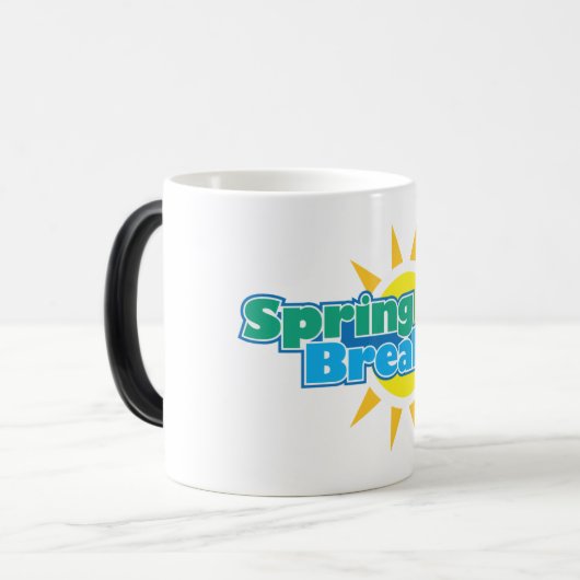 Sunny Spring Break- Magische Mok (Voorkant links)