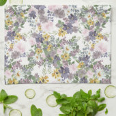 Sunny Spring Floral Theedoek (Gevouwen)