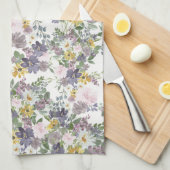 Sunny Spring Floral Theedoek (Quarter Fold)