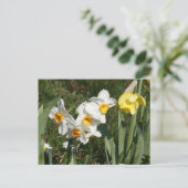 Sunny Spring Flowers DIY Briefkaart (Staand voorkant)