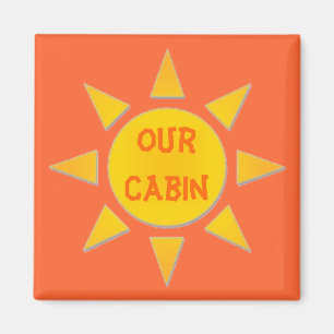 Sunny Stateroom Deurmarker Magnet