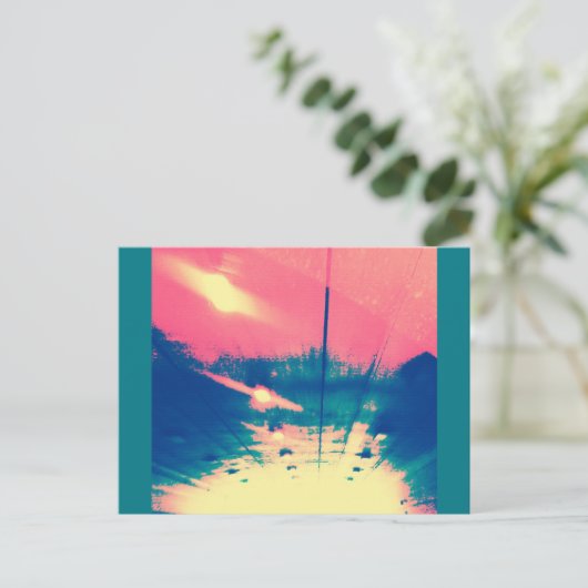 Sunny Strawberry Underground Briefkaart (Staand voorkant)