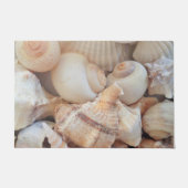 Sunny Summer Exotic Tropical Romantic Sea Shells Deurmat (Voorkant)