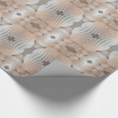 Sunny Summer Sea Shells Romantic, Exotic Tropical Cadeaupapier (Hoek)