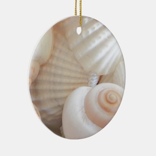Sunny Summer Seashells Collectie Keramisch Ornament (Rechts)
