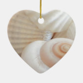 Sunny Summer Seashells Collectie Keramisch Ornament (Achterkant)