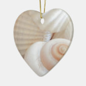 Sunny Summer Seashells Collectie Keramisch Ornament (Links)