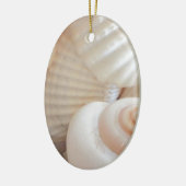 Sunny Summer Seashells Collectie Keramisch Ornament (Links)
