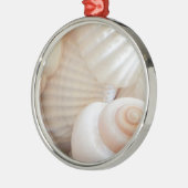 Sunny Summer Seashells Collectie Metalen Ornament (Links)