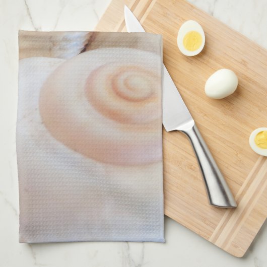 Sunny Summer Seashells Collectie Theedoek (Quarter Fold)