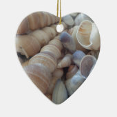Sunny Summer Seashells. Romantisch, exotisch tropi Keramisch Ornament (Rechts)