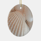 Sunny Summer Seashells. Romantisch, exotisch tropi Keramisch Ornament (Rechts)