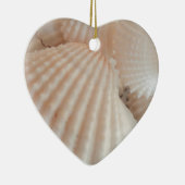 Sunny Summer Seashells. Romantisch, exotisch tropi Keramisch Ornament (Rechts)