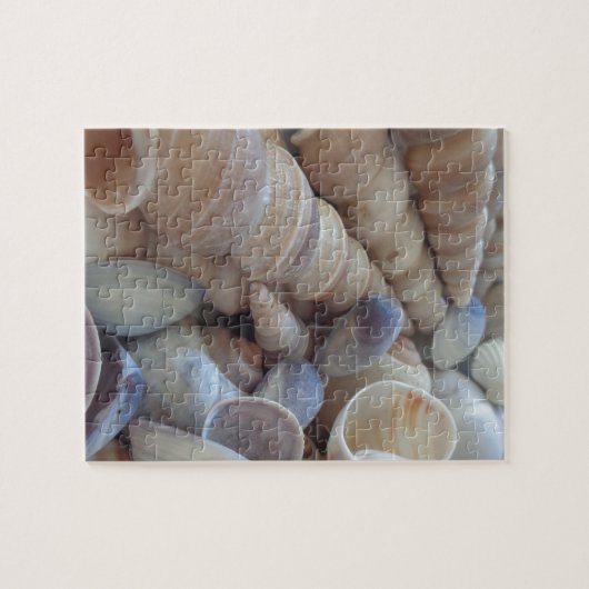 Sunny Summer Seashells. Romantisch, exotisch tropi Legpuzzel (Horizontaal)
