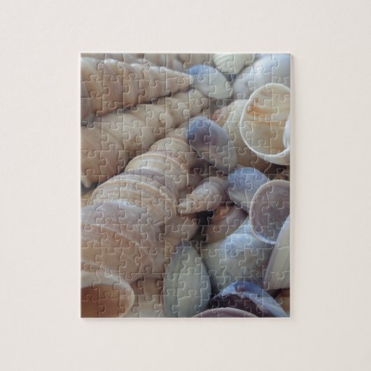 Sunny Summer Seashells. Romantisch, exotisch tropi Legpuzzel (Verticaal)
