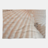 Sunny Summer Seashells. Romantisch, exotisch tropi Theedoek (Horizontaal)