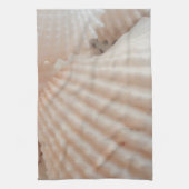 Sunny Summer Seashells. Romantisch, exotisch tropi Theedoek (Verticaal)