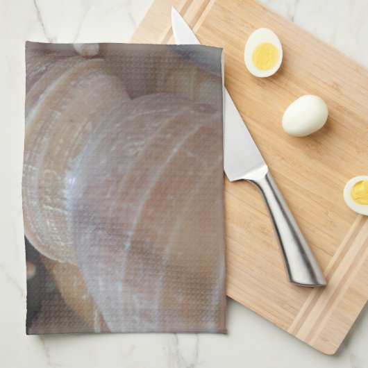 Sunny Summer Seashells. Romantisch, exotisch tropi Theedoek (Quarter Fold)