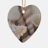 Sunny Summer Seashells, Zee Shell Beach Love Keramisch Ornament (Links)