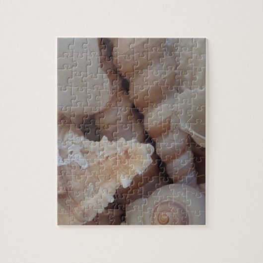 Sunny Summer Seashells, Zee Shell Beach Love Legpuzzel (Verticaal)